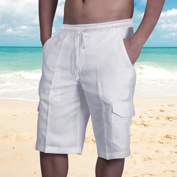 Pantalones Cargo de Playa para Hombre con Múltiples Bolsillos - Image 3