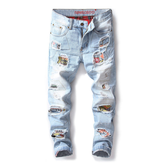 Jeans Rectos Vintage para Hombre - Image 4