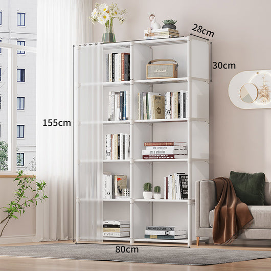 Estantería Modular Antipolvo de Múltiples Niveles - Image 13
