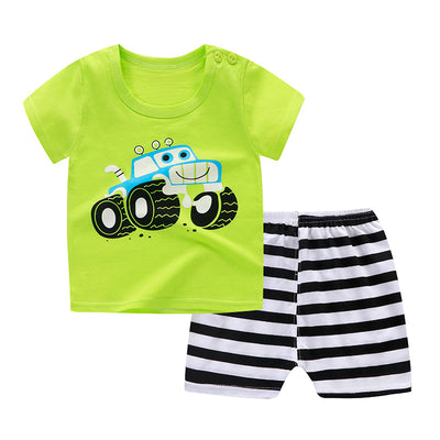 Traje Infantil de Algodón con Manga Corta para Bebé - Image 10