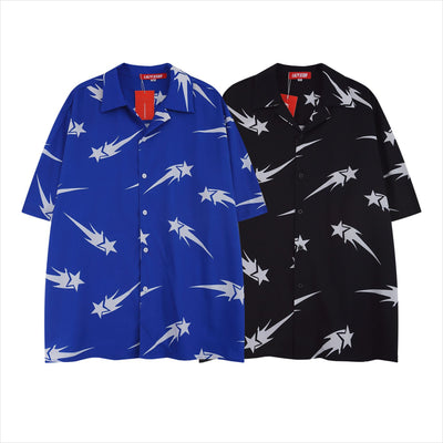 Camisa Retro Estilo Costa Oeste Manga Corta - Image 14