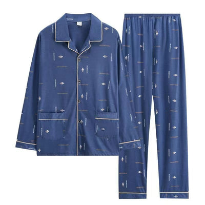 Pijama Suelto para Hombre Primavera Otoño - Image 21