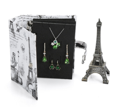 Organizador de Joyas de Cuero Premium - Caja Álbum para Aretes y Accesorios - Image 12