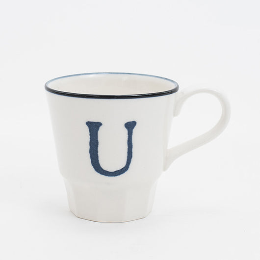 Taza de Cerámica Nórdica Retro con Letras - Taza para Café y Agua - Image 13