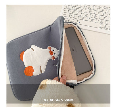 Funda para Tablet con Bordado de Pato Kawaii - Diseño Exclusivo - Image 15