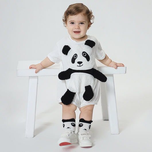 Mono Corto de Ocio con Diseño 3D de Panda - Image 4