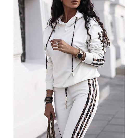 Conjunto Deportivo Casual de Dos Piezas - Moda Cómoda y Versátil - Image 5
