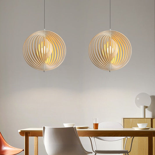 Lámpara Colgante Giratoria Moon Nordic para Restaurante