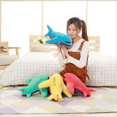 Almohada Peluche Avión Simulado - Juguete Suave - Image 8