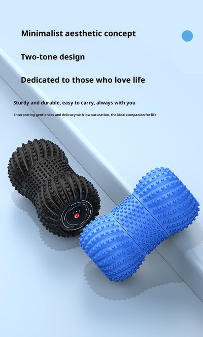 Rodillo Masajeador Eléctrico con Vibración para Yoga y Recuperación Muscular - Image 11