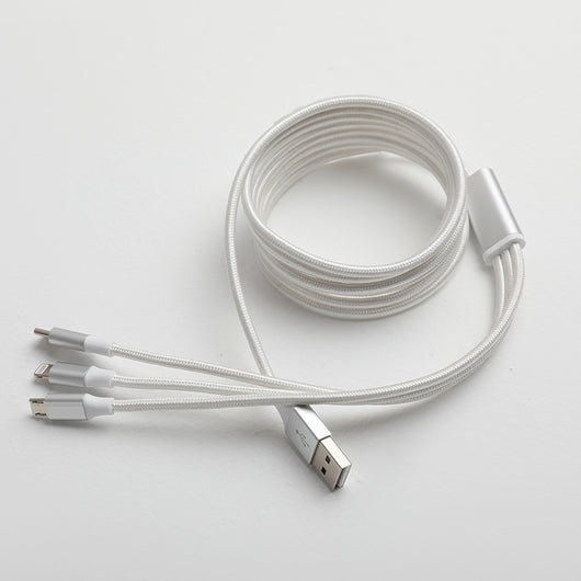 Cable USB Tipo-C 3 en 1 de 2 Metros para Carga Rápida y Transferencia de Datos - Image 8