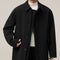Abrigo Holgado Largo Tipo Duster para Hombre