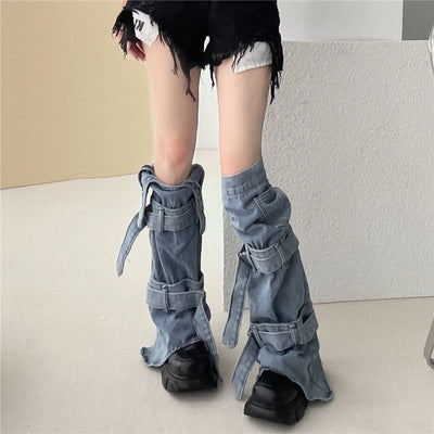 Calcetines Jeans Estilo Milenial Cool Girl - Diseño Trendy - Image 6