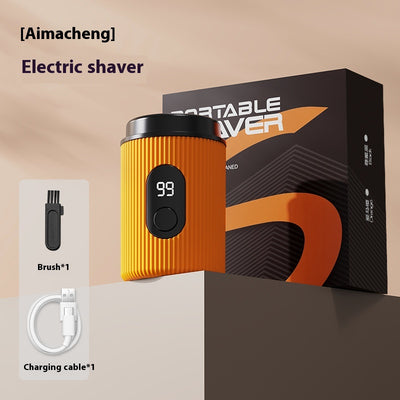 Afeitadora Eléctrica Mini Recargable USB con Pantalla Digital - Image 4
