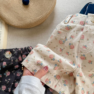 Shorts de Algodón Lavado para Niñas - Comodidad de Verano - Image 30