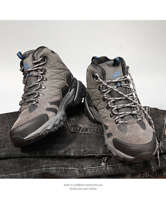 Botas de Senderismo Impermeables Antideslizantes para Hombre - Caña Alta - Image 19