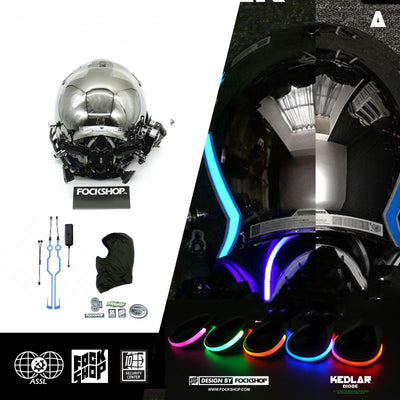 Máscara Cyberpunk LED Diodo KEDLAR - Edición DIY Personalizable - Image 23
