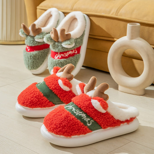 Pantuflas de Plataforma Antideslizantes para Parejas - Diseño Adorable - Image 2