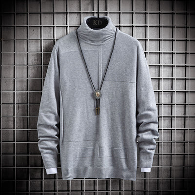 Suéter Tejido Cuello Alto para Estudiantes - Image 12