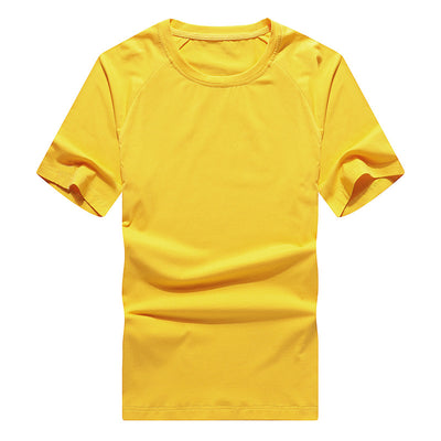 Playera Pareja Respirable de Seda Láctea, Cuello Redondo Color Liso - Image 6
