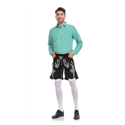 Camisa Cuadros para Festival de Cerveza - Estilo Clásico Masculino - Image 4