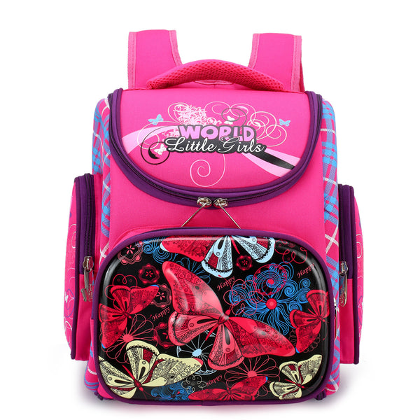 Mochila Escolar EVA Rígida con Compartimento Expandible