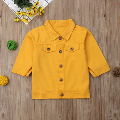 Chaqueta Denim Infantil Otoño Manga Larga - Image 11