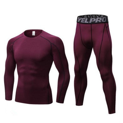 Traje de Compresión Deportivo Completo para Hombre - Manga Larga - Image 11