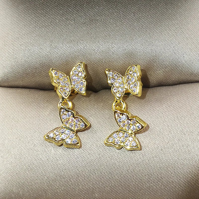 Aretes de Diamante con Moño - Image 11