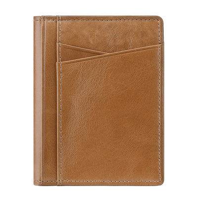 Billetera RFID de Cuero Genuino con Múltiples Compartimentos para Tarjetas - Image 14