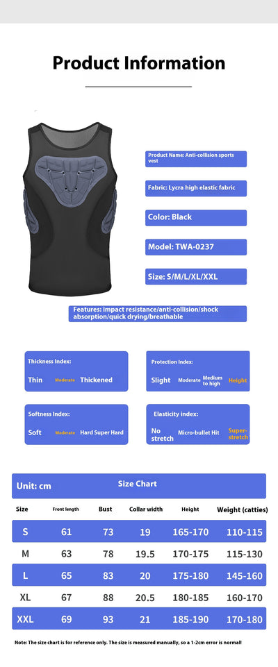 Chaleco Protector Anticolisión para Baloncesto y Fútbol - Image 7
