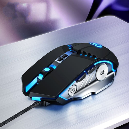 Ratón Óptico Gaming USB Silencioso con Luz LED - Image 8