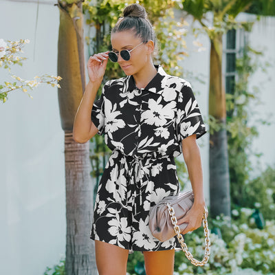 Jumpsuit Estampado para Mujer Estilo Europeo y Americano - Image 4