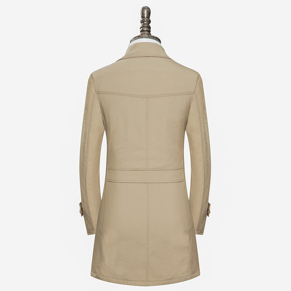 Abrigo Trench Slim Elegante