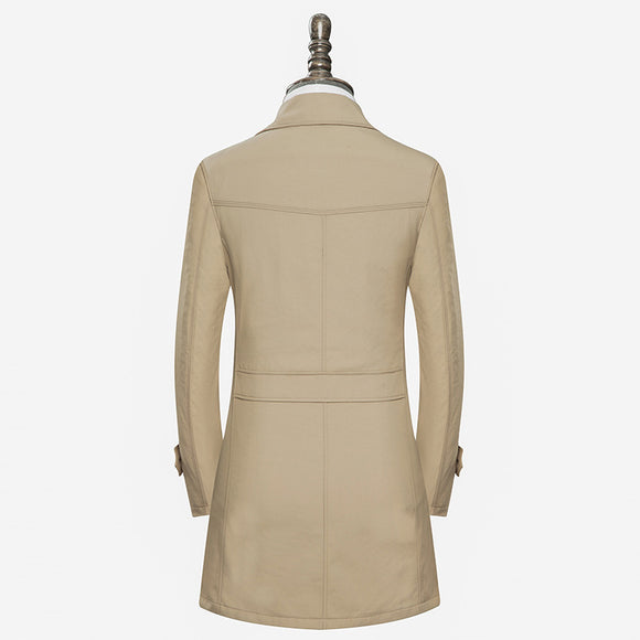 Abrigo Trench Slim Elegante