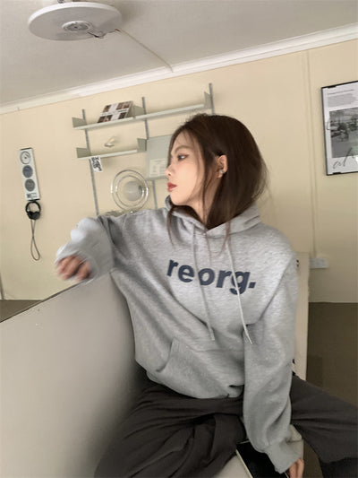 Sudadera Oversized con Capucha en Felpa Gruesa - Talla Plus - Image 6