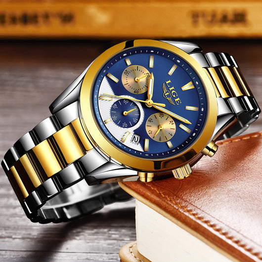 Reloj Inteligente Deportivo Dual con Correa de Acero Luminoso - Image 3