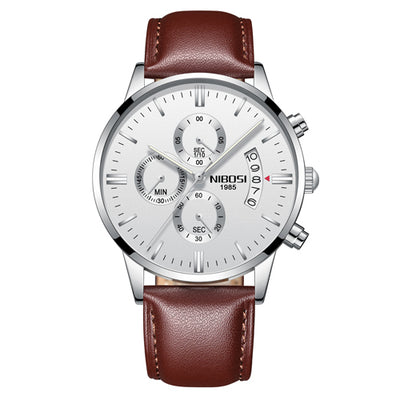 Reloj Cronógrafo Deportivo de Acero Inoxidable Dorado para Hombre - Image 10