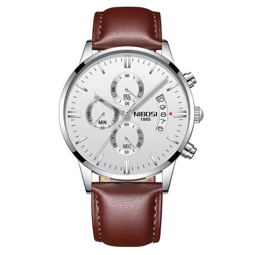 Reloj Cronógrafo Deportivo de Acero Inoxidable Dorado para Hombre - Image 10
