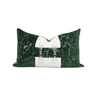 Funda de Almohada Retro Verde - Lujo Accesible para tu Dormitorio - Image 4