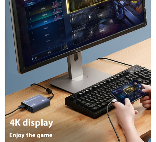 Dispositivo de Captura 4K para Gaming con Grabación de Audio - Image 2