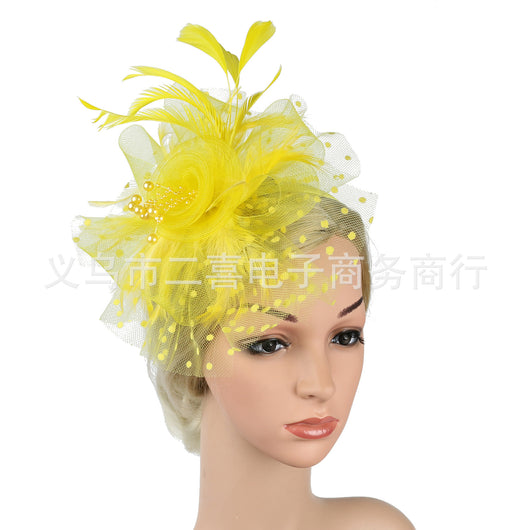 Diadema de Novia Elegante con Malla Billycock - Image 6