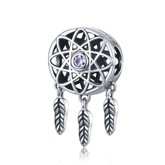 Pulsera Atrapasueños con Corazón y Cuentas Personalizables para Niñas