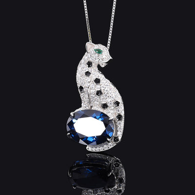 Collar Colgante Leopardo Elegante para Mujer - Image 4
