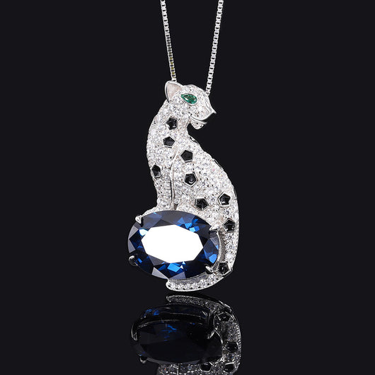Collar Colgante Leopardo Elegante para Mujer - Image 4