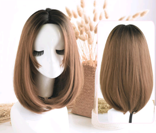 Peluca Larga Liso Realista - Cabello Sintético de Moda - Image 7