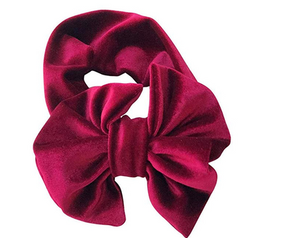 Turbante Terciopelo para Bebé y Niña con Lazo - Cinta para el Cabello Fotografía - Image 5