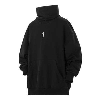 Suéter Pioneer Hombre Cuello Alto Pile Suelta Casual - Image 6