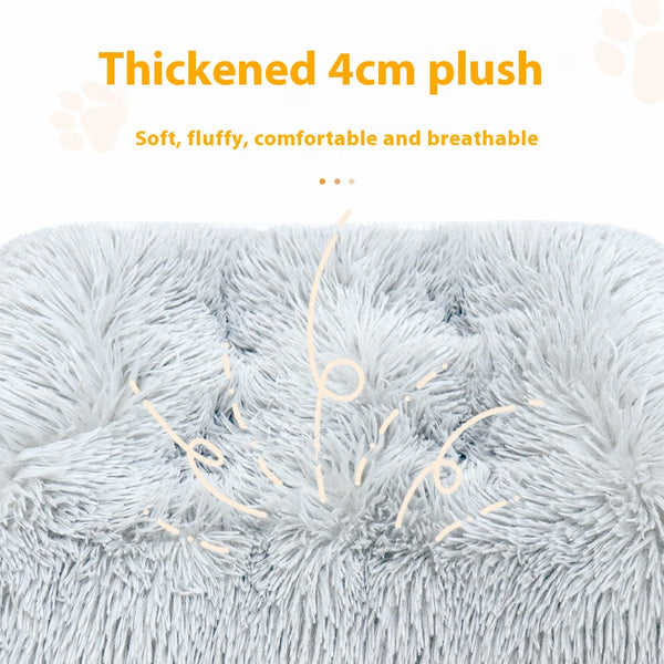 Cama Térmica Premium para Mascotas - Colchoneta Gruesa y Cálida para Invierno