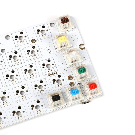Teclado Mecánico RGB Hot Plug Transparente con Ejes Intercambiables - Image 2